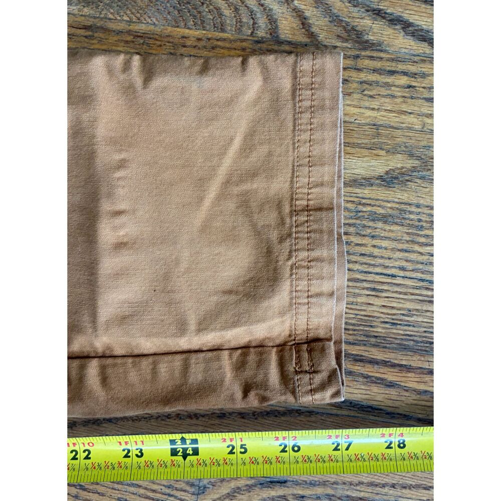 PACT Organic Tan Cotton Drawstring Sustainable Pants Women's Size Medium - Picture 9 of 11